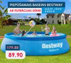  Baseins Bestway PROFI  piepūšams-  Ø 305x76cm