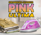  Керамический утюг PINK ULTIMA